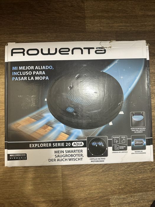 Робот-пылесос моющий Rowenta