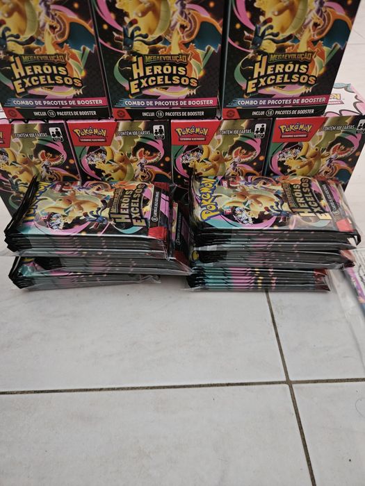 Ascended heroes booster pokemon tcg originais selados