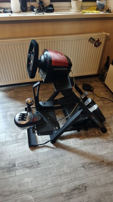 Kompletny zestaw trustmaster ts-xw ,stojak+skrzynia +ręczny