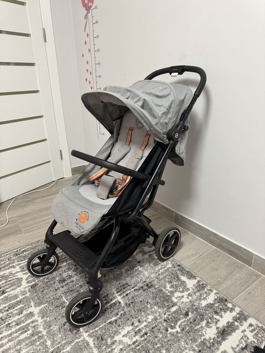 Дитяча прогулянковп коляска Cybex Eesy S Plus 2 Lava Grey