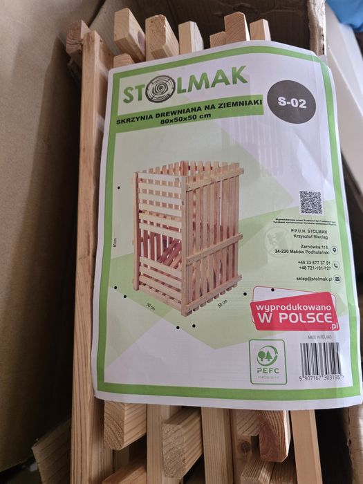 Skrzynia na warzywa ,skrzynia na ziemniaki
