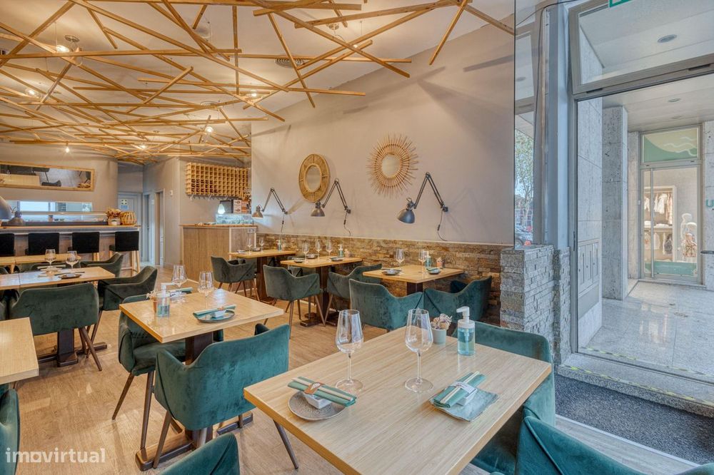 Trespasse de Restaurante Sushi Bar com esplanada em Matosinhos