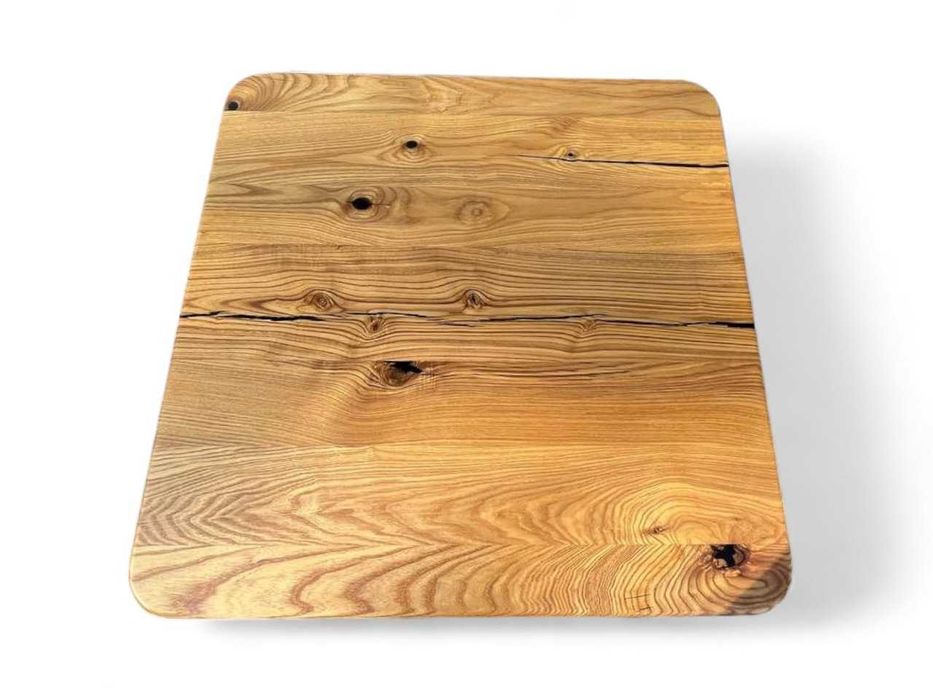 Цільноламельна стільниця з ясеня в стилі рустик