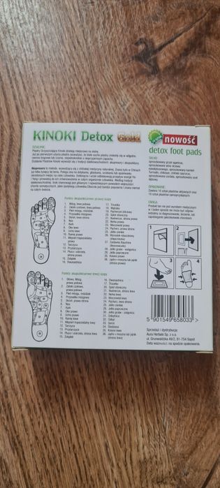 Plastry Kinoki detoks gold