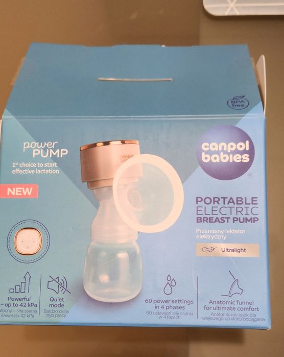 Продам електричний молоковідсмоктувач Canpol babies