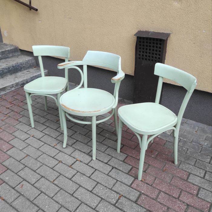 Krzesła Fotel Thonet Modus przedwojenne antyki