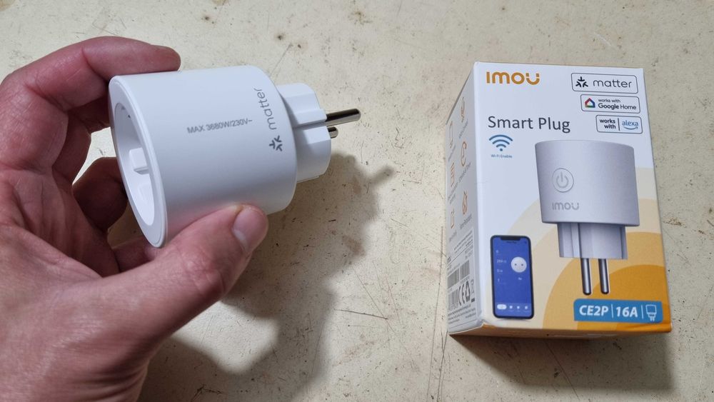 Розумна Wi-Fi розетка Mini Smart Socket та IMOU Smart Plug на 16А/20A