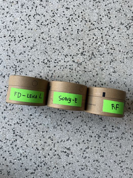 Kit Canon FD e acessórios