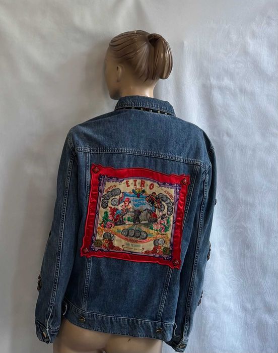 Kurtka jeansowa Etro roz. 46
