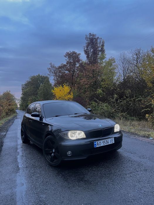 BMW 1 е87 на чіпі +даунпайп