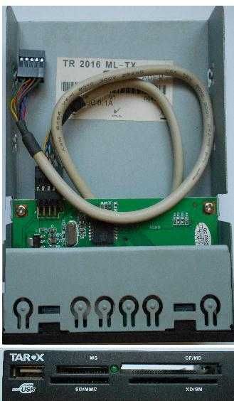 Czytnik kart i pendrive