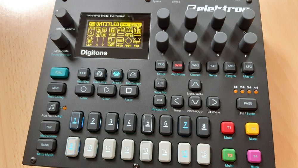 Elektron Digitone - syntezator FM + Decksaver