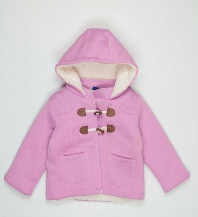 Теплий весняний костюм ,кофта - пальто та штани для дівчинки 74-80 см