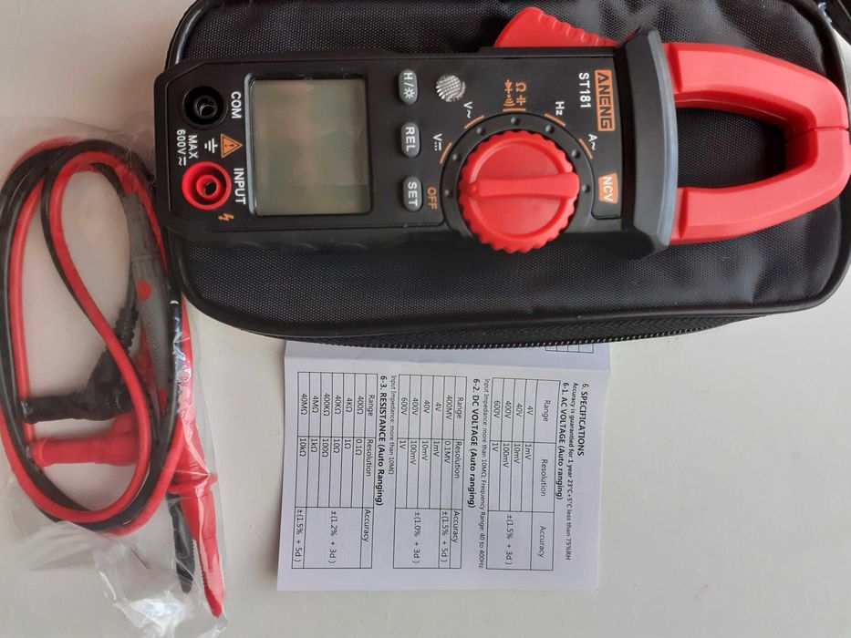 Pinça amperimétrica - vários modelos