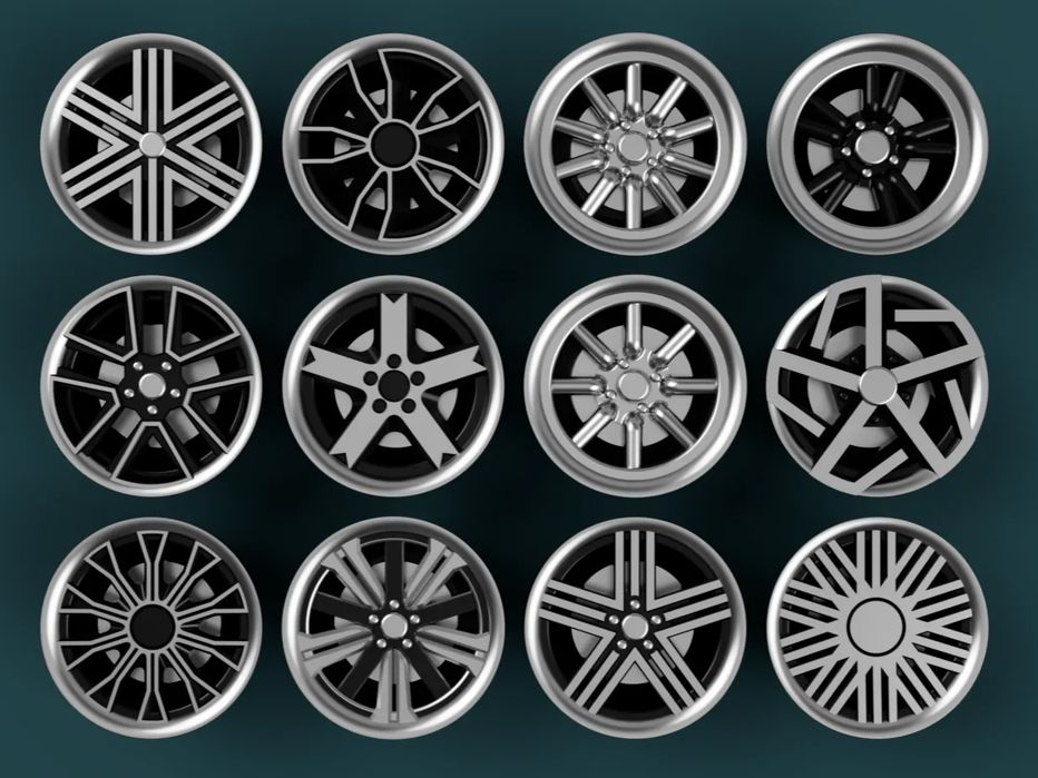 Coleção de Jantes para Carros Tooned (24 Modelos)