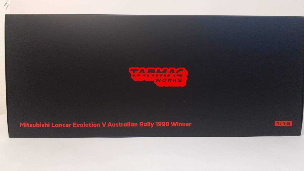 1/18 Mitsubishi Lancer Evo V Australian Rally Winner 1998 - Tarmac