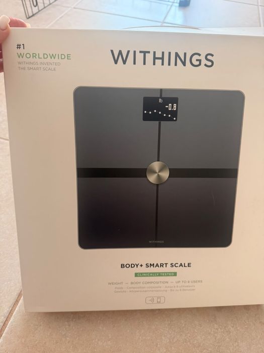 Withings Body+ como nueva, con caja y factura