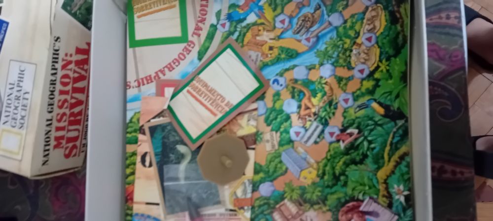 Mission survival jogo tabuleiro