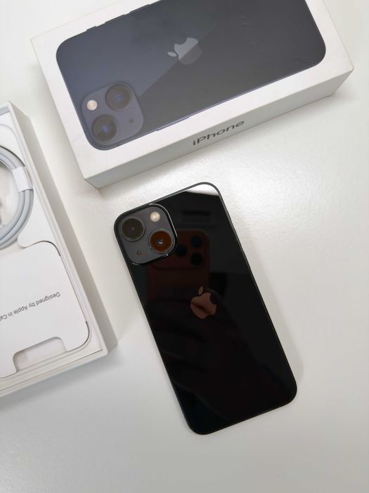 Apple iPhone 13 mini・128GB・Meia-noite (Factura e Garantia)
