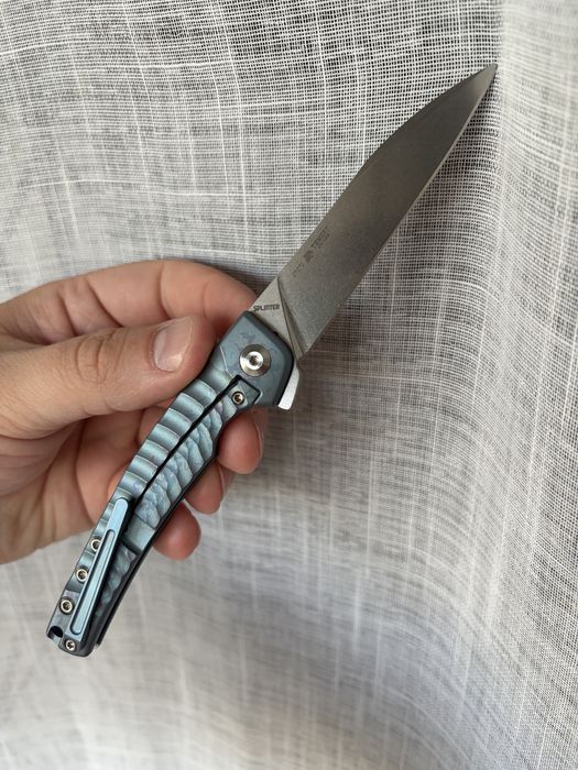 Nóż składany folder Kizer Splinter tytan s35vn