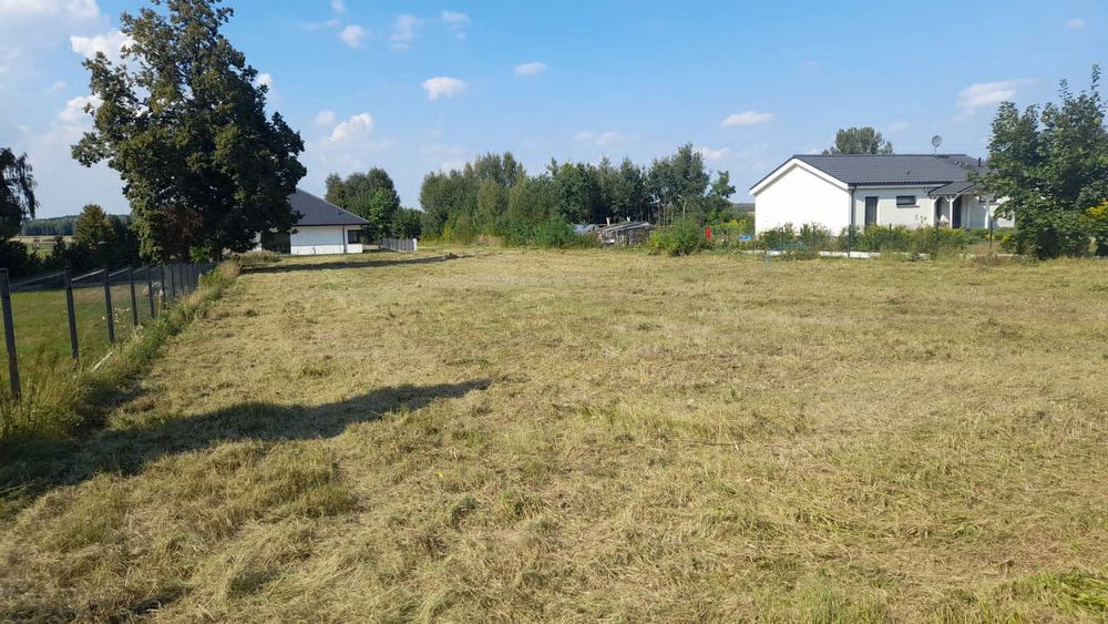 Uzbrojona działka budowlana - Kotły