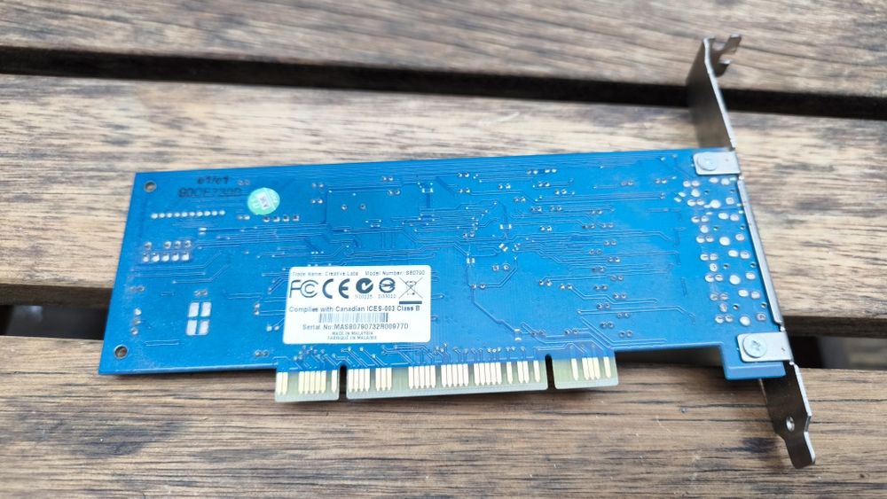 Placa de som Creative Soundblaster X-FI