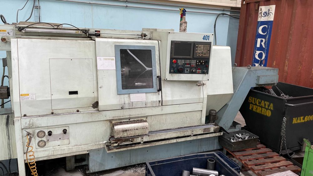 Nova Baixa de preço. TORNO CNC BIGLIA B501S 4 eixos Fanuc