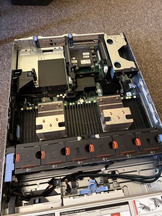 Serwer dell r730 baza, bez ramu i dysków