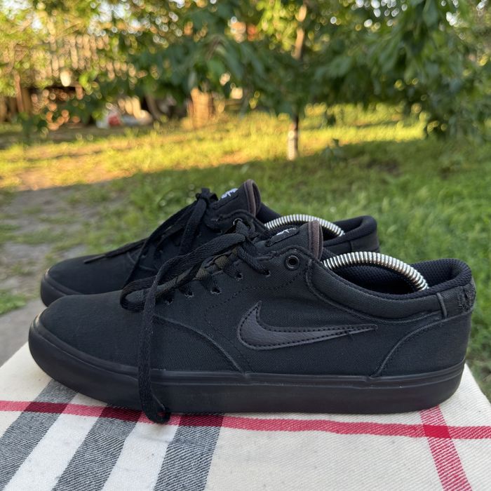 Кеды Nike SB Chron 2 Canvas Black, 42,5 размер, Оригинал, Кеди