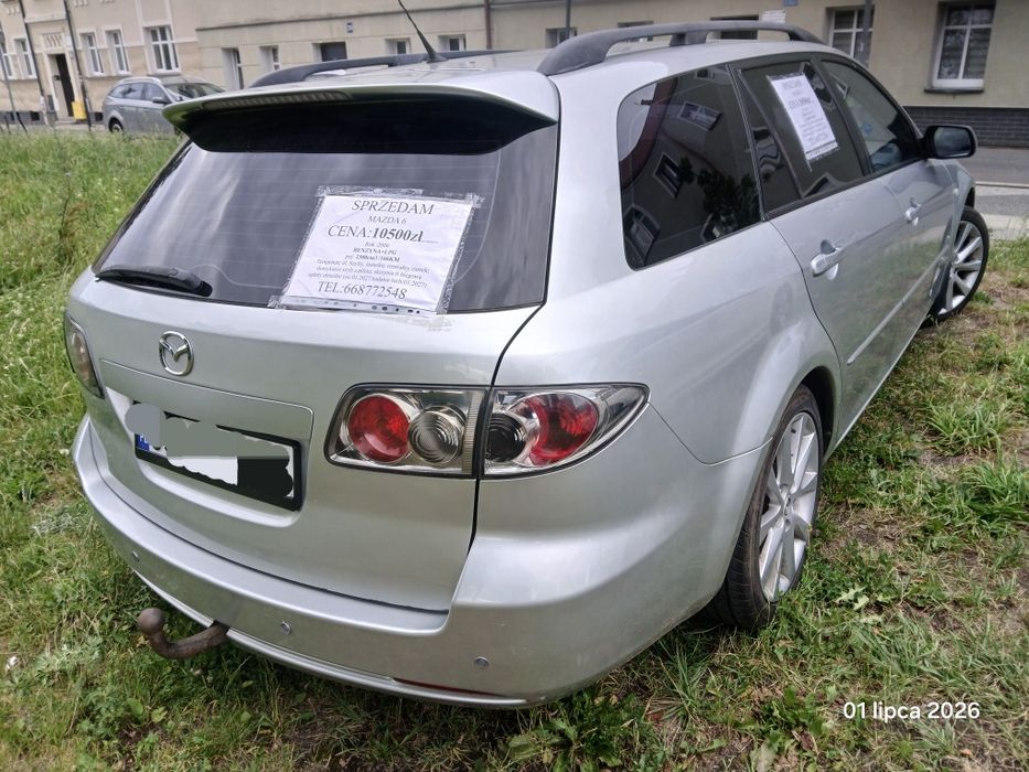 Mazda 6 LPG 2.3  166KM