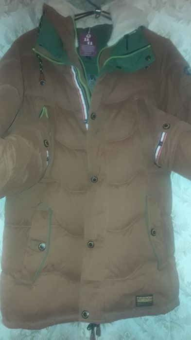 Мужская парка куртка размер 48