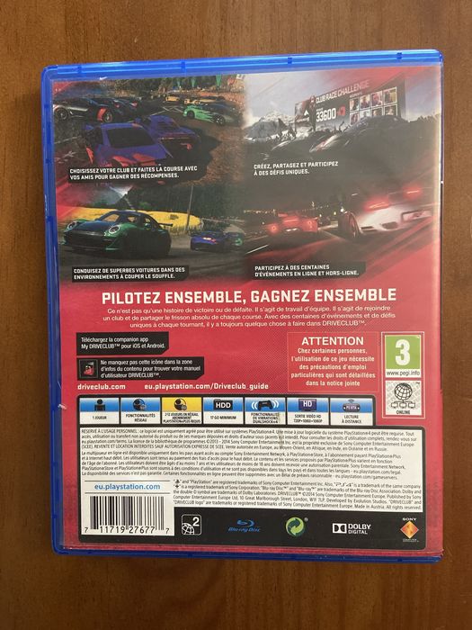 DriveClub PS4 - Nunca utilizado