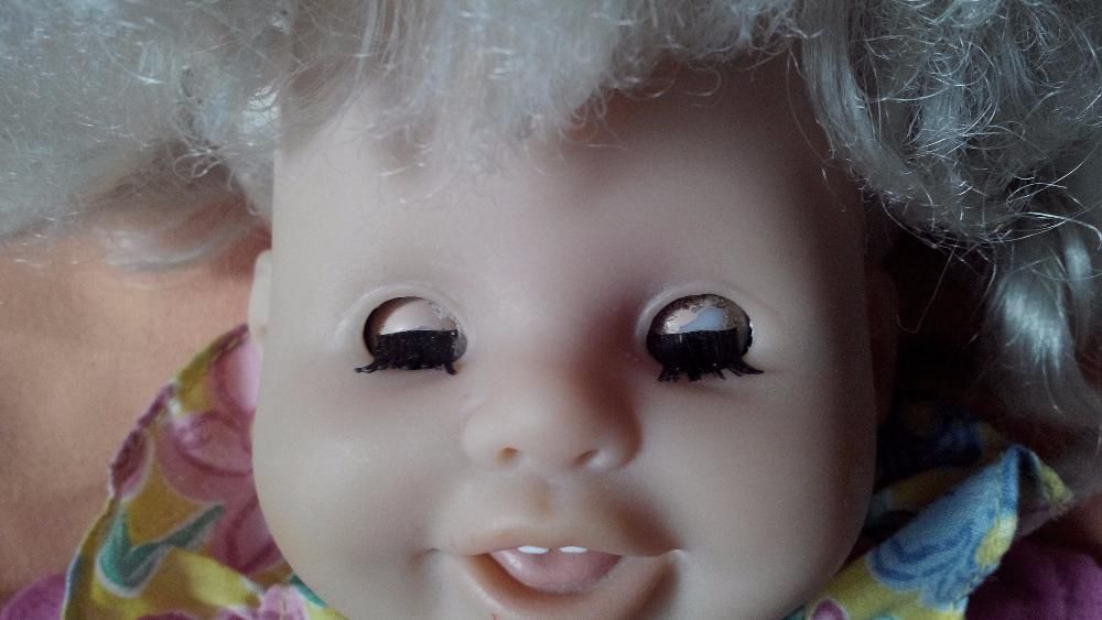 мягкая кукла Max Zapf, зубастенькая с хвостиками, 30 см