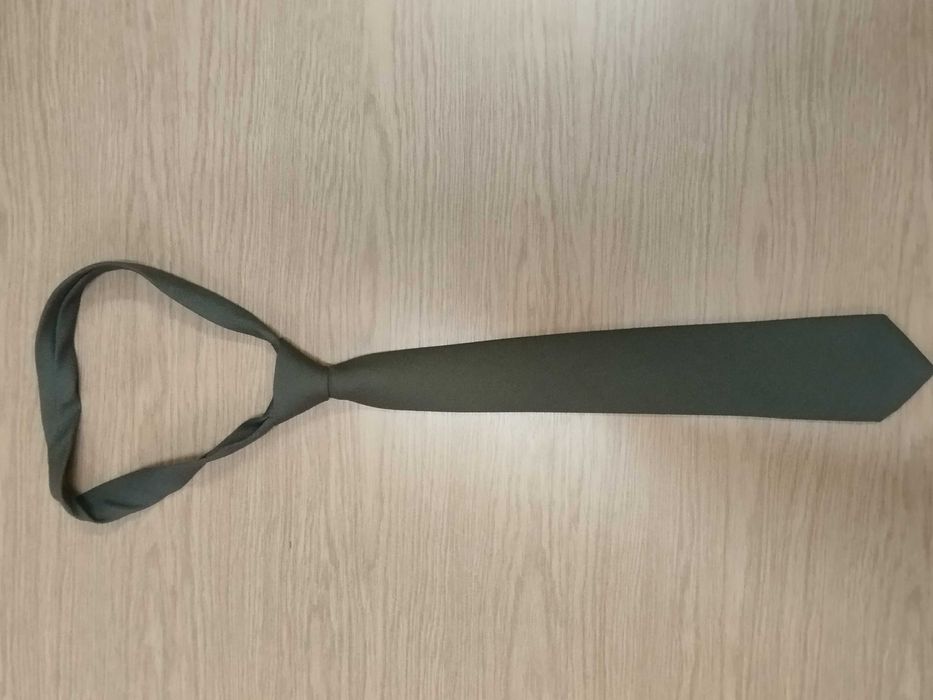 Krawat khaki MON do munduru galowego / wyjściowego MON