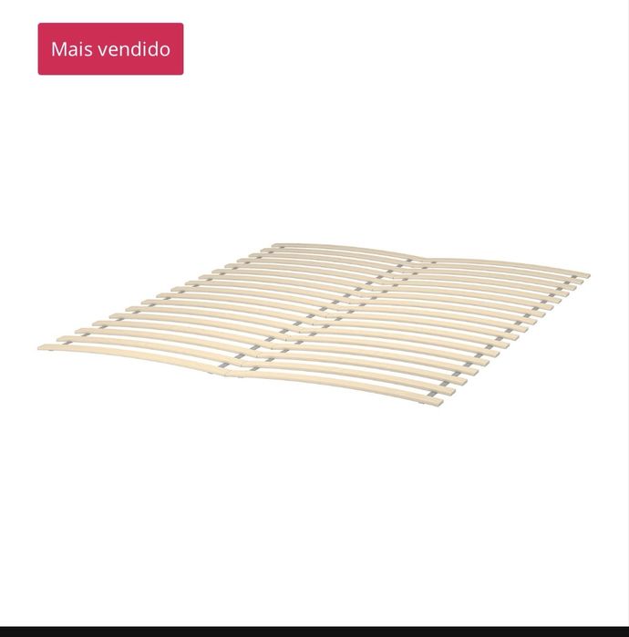 Cama IKEA + estrado + colchão e 4 gavetas