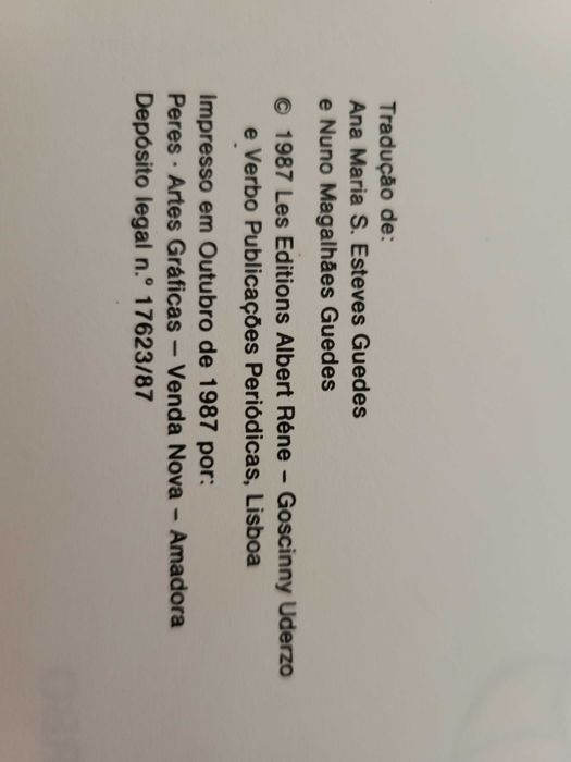 Livro Astérix As 1001 horas de Astérix