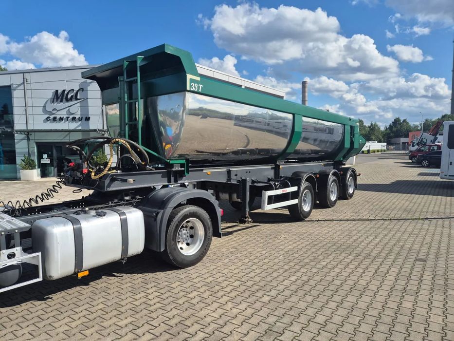 Zorzi 46S095 PRS / WANNA / PODGRZEWANA / WYWROTKA / INOX / HARDOX / PRZESUWNY TYŁ / 3 OSIE / WIELKA ŁADOWNOŚĆ 34TON / DO ASFALTU  Do asfaltu,bimutu, Podgrzewana, INOX,Najtańsza, stan bdb!