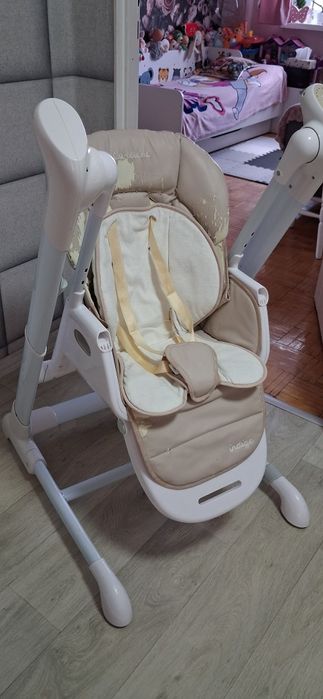 Krzesełko do karmienia plus huśtawka