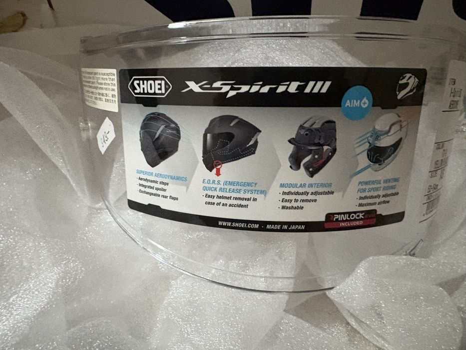 Capacete shoei x-spirit lll novo