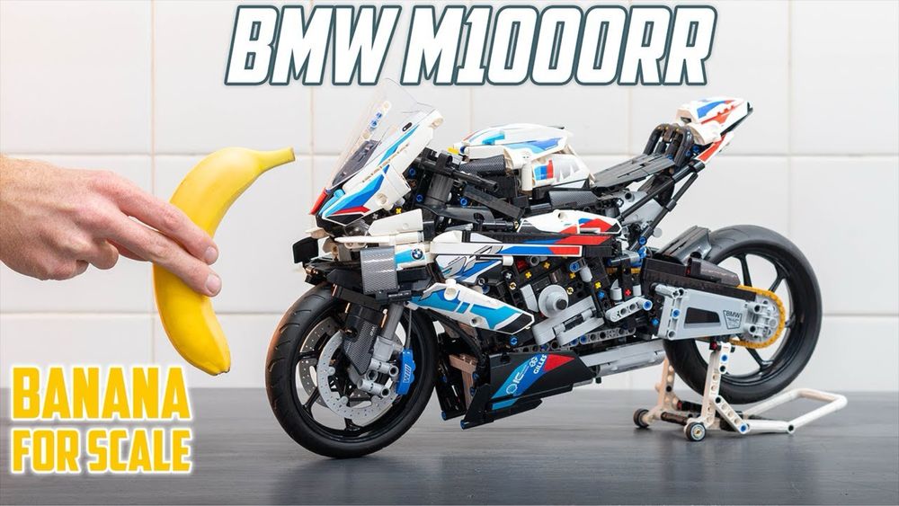 Конструктор Technic BMW M 1000 RR 42130 Новий Мотоцикл Новый Lego Лего
