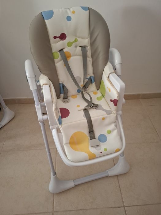 Cadeira da papa - regulável em altura e reclinável