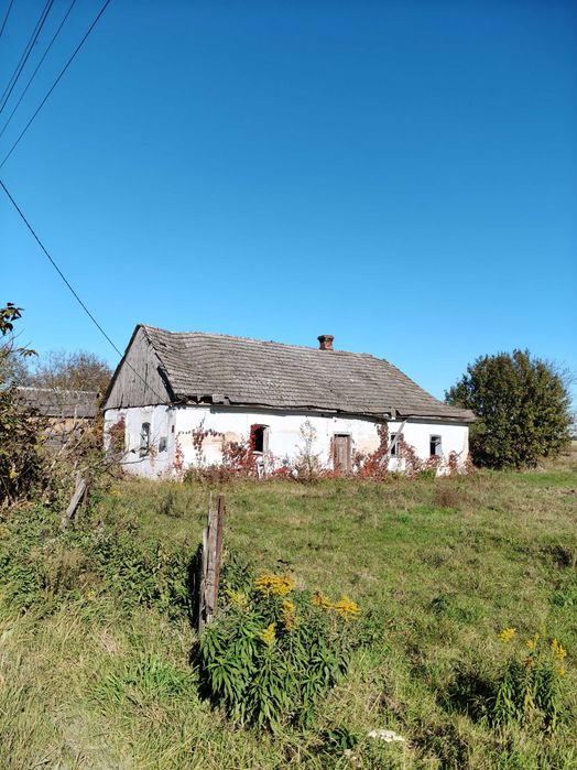 Понад 40 соток землі зі старим будинком в мальовничому селі.