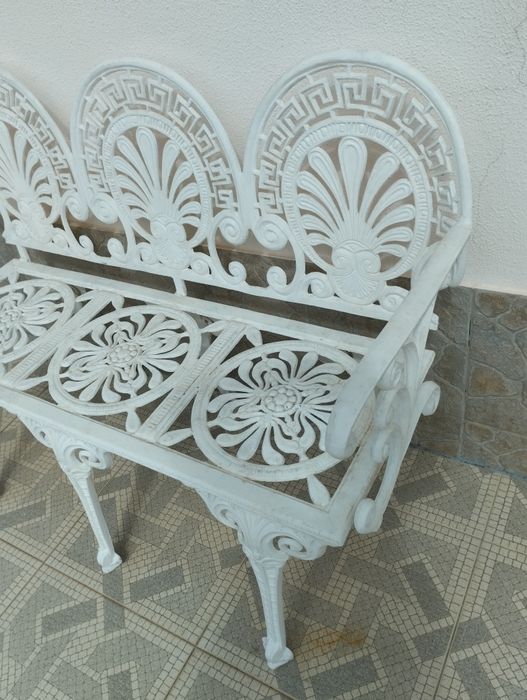 Banco jardim ferro