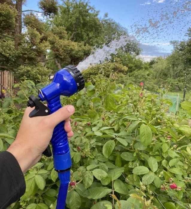 Шланг садовый для полива с распылителем‼️Оригинал ‼️3️⃣х слойный