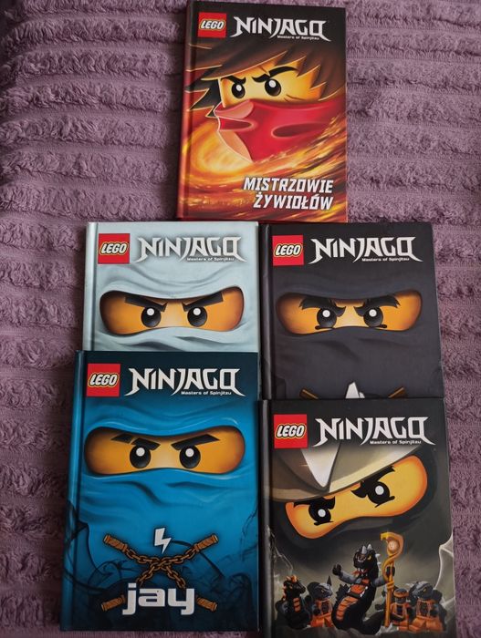 LEGO Ninjago 5 książek