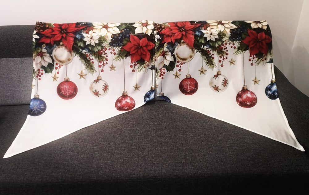 Firanki świąteczne