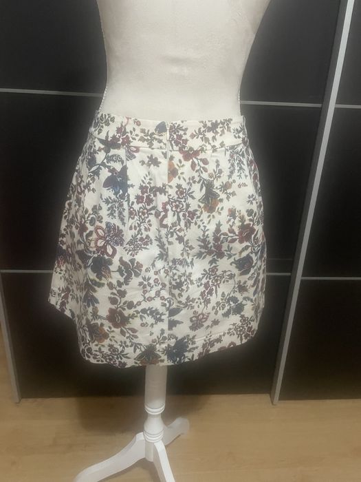 Saia curta estampada