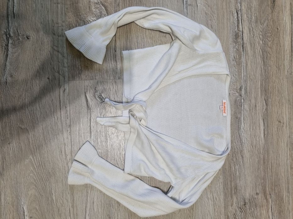 Bolerko białe bluezoo