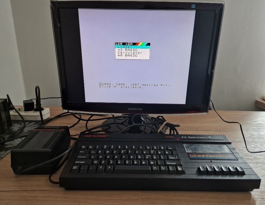 Sprawny ZX Spectrum +2A 128 + zasilacz + nowy kabel RGB