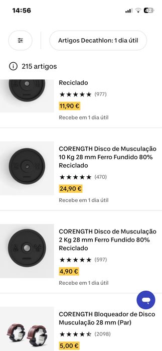 Equipamento de musculação
